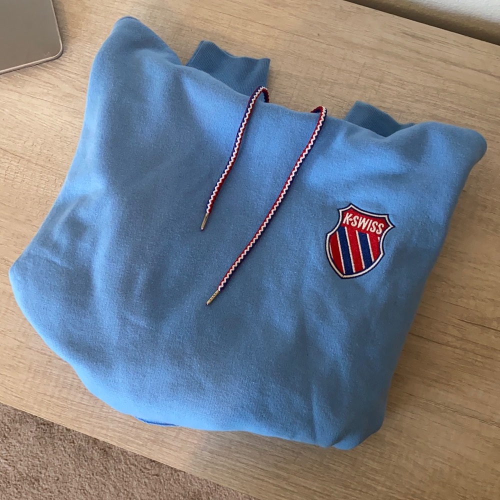 K-Swiss crop hoodie